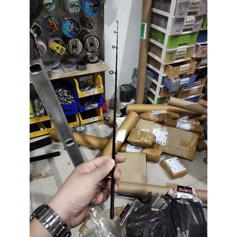 Joran ujung fiber jadi pilihan untuk joran 135cm 150cm 165cm 180cm