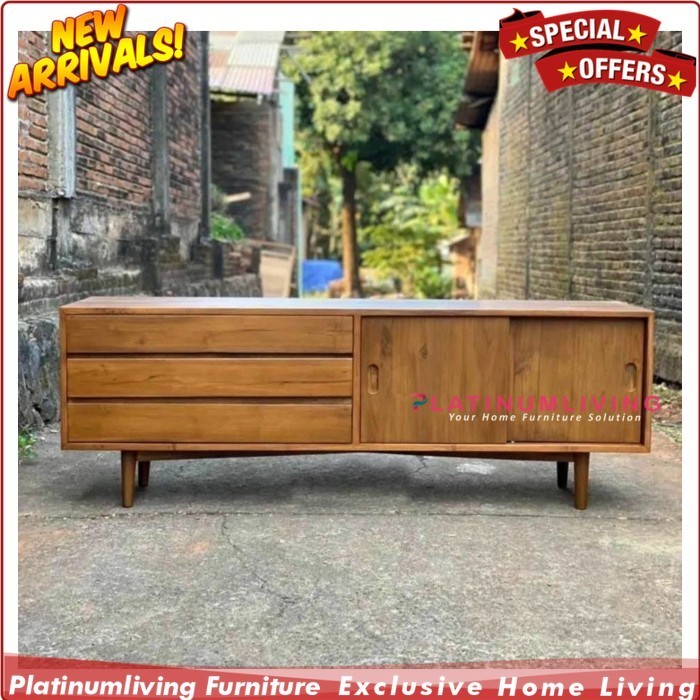 bufet minimalis laci meja tv jati jepara bufet jati laci bufet laci