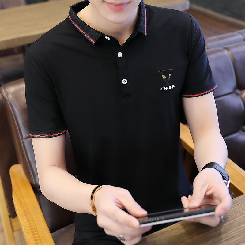 Baju Kerah Polos Pria Original Polo Shirt Import