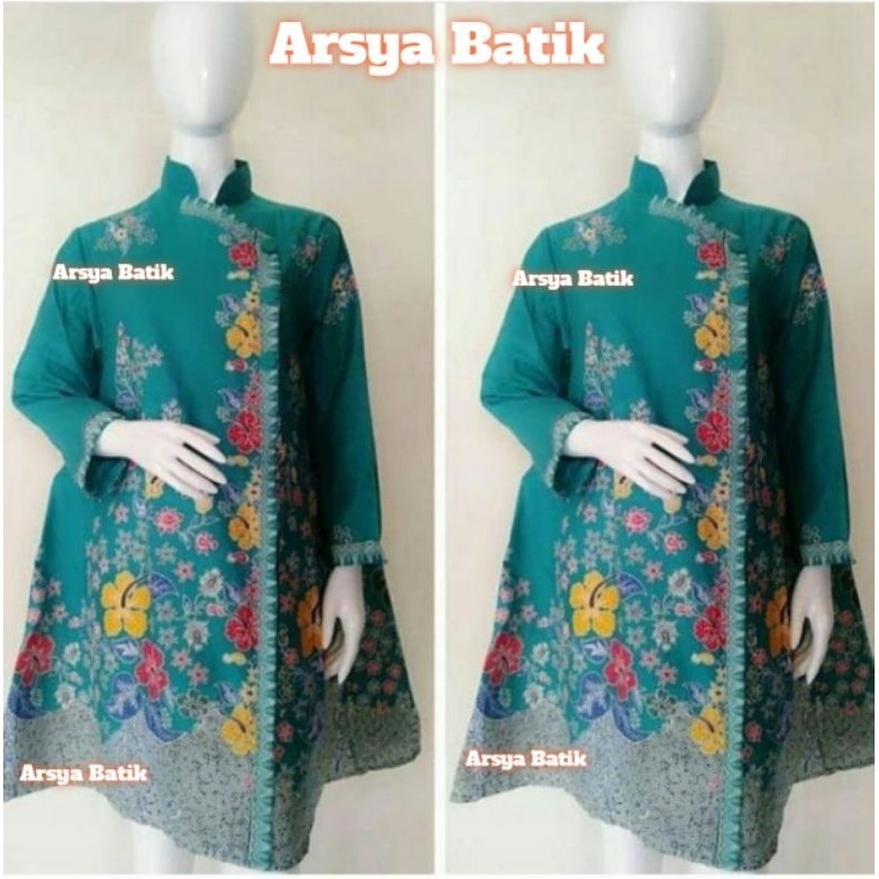 TUNIK TERBARU/BATIK/BATIK WANITA MODERN/BAJU WANITA/FASHION WANITA/BAJU BATIK/BAJU ATASAN/BAJU/TUNIK