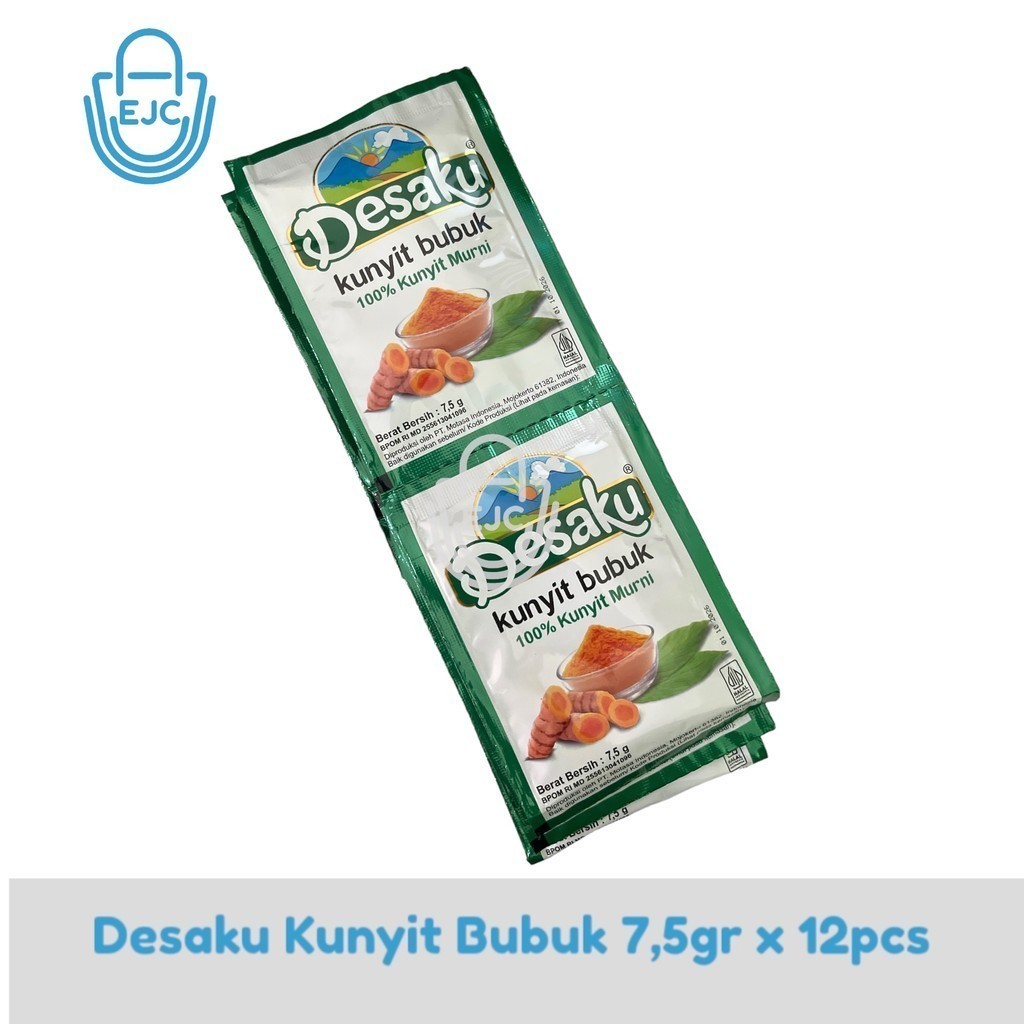 

[EJC] Desaku Bubuk Ketumbar Kunyit Bubuk 100% Ketumbar Murni 100% Kunyit Murni Renceng isi 12pcs