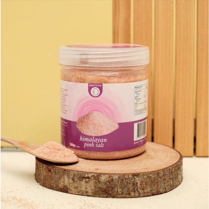 

Dailyvita - Himalayan Pink Salt 250gr/Himalayan Pink Salt 500gr Garam Himalaya