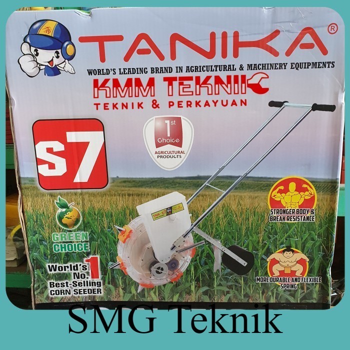 Berkualitas TANIKA ALAT PENANAM BENIH JAGUNG TNK-S7 BIJI KACANG TNK S7 7 LUBANG UHY762