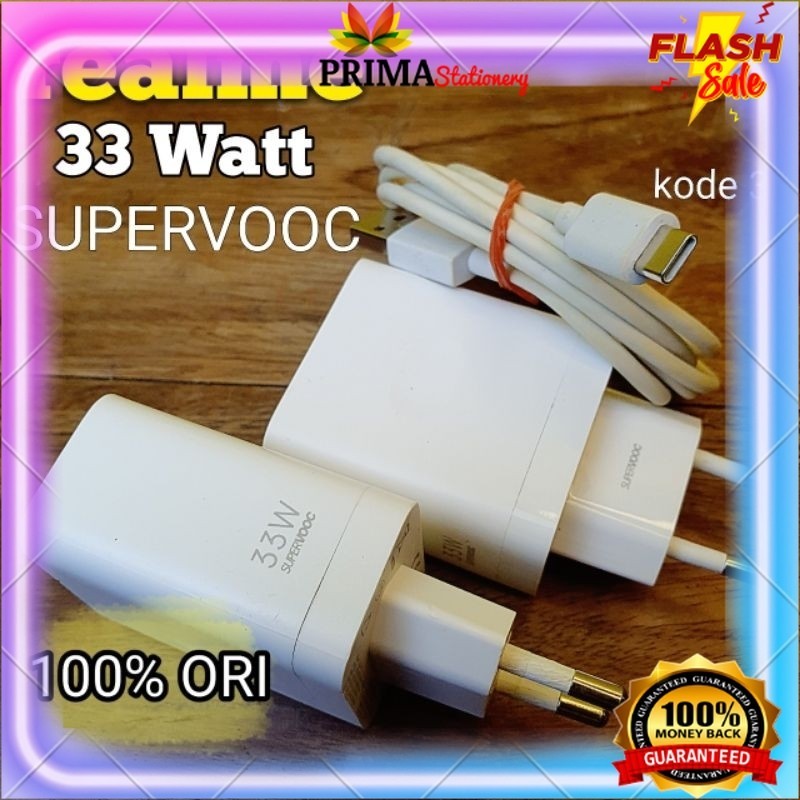 Charger Realme C55 33watt SUPERVOOC Original 100% copotan HP