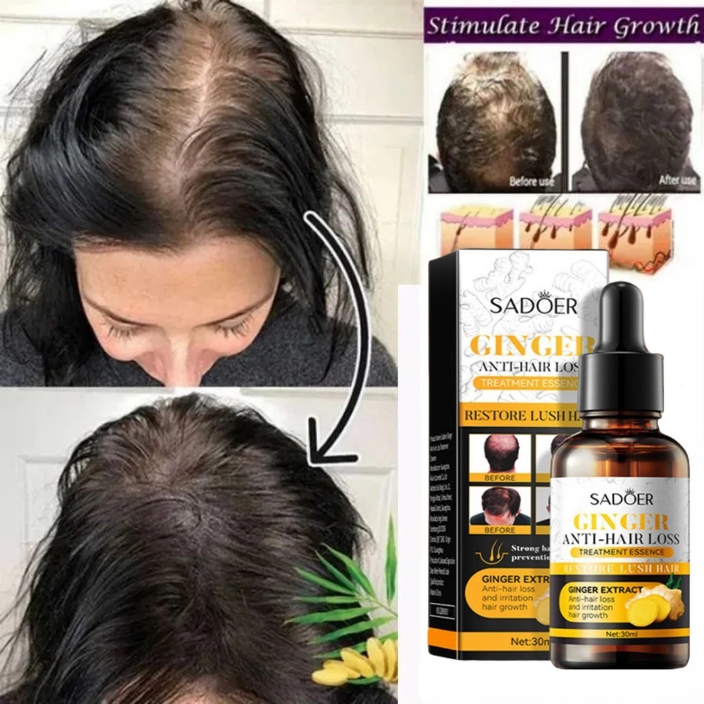SADOER Natural Beard Oil Serum Penumbuh Dan Penebal Cepat Rambut Brewok, Kumis, Jambang 7 Days Serum