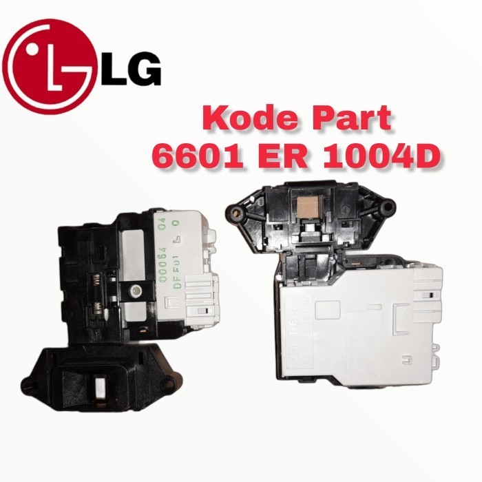

Door Lock Switch Lock Mesin Cuci LG Front Loading WD-E1212TD PART AC MESIN CUCI KULKAS