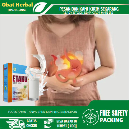 

Flashsale Etaku Disc 1 Box 45% Susu Untuk Mengatasi Asam Lambung, Lambung Kronis, Maag, GERD, Tukak Lambung, Dispepsia, Perut Kembung Begah Mual Muntah, Sakit Ulu Hati Atasi Dengan Susu Etaku