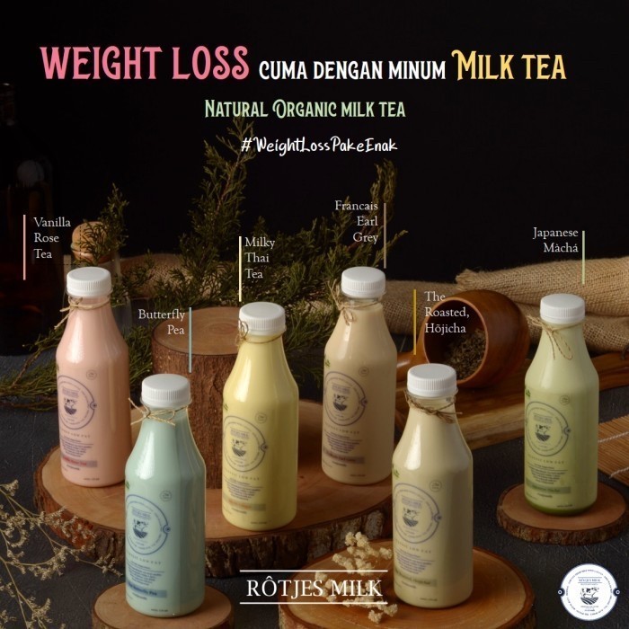 

Rotjes Milk "Get 4 for 89k" Low Fat Milk Tea
