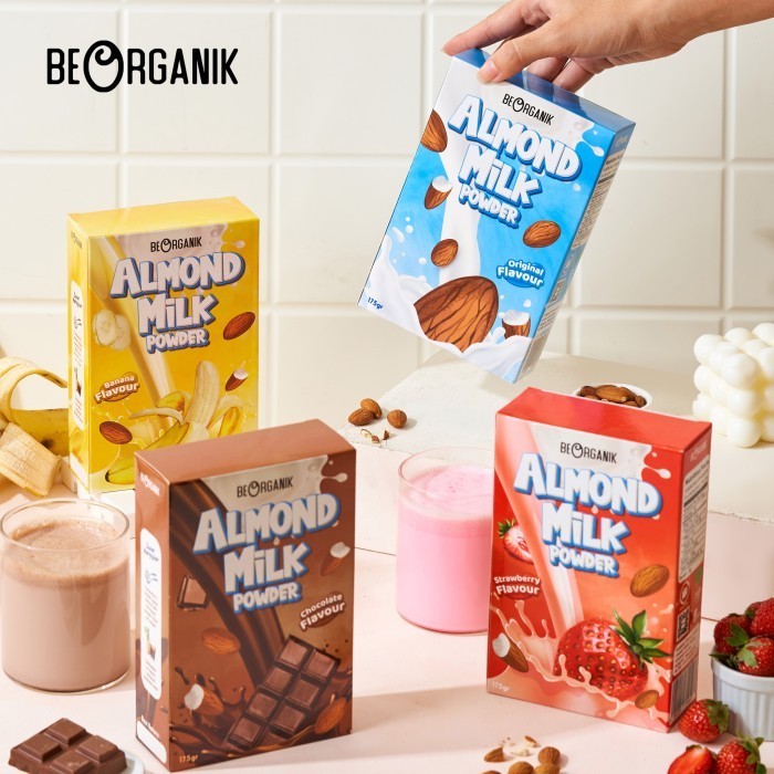 

Beorganik Almond Milk Powder/Susu Almond Organik Bubuk All Variant - Coklat