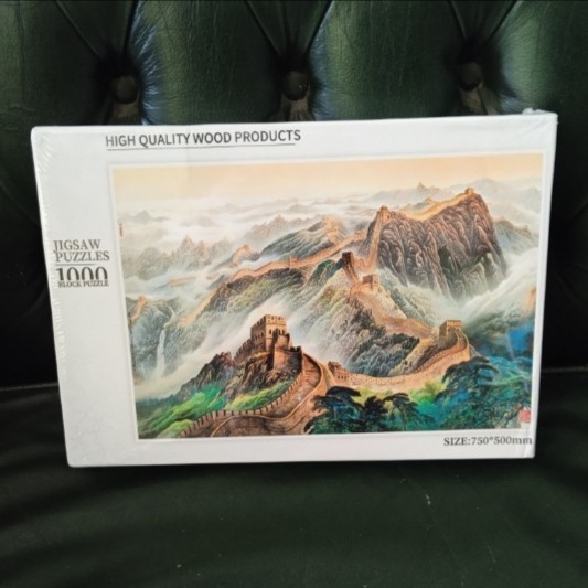 Jigsaw Puzzle Kayu 1000 Pcs / Keping (Tembok Besar Cina / Great Wall of China)