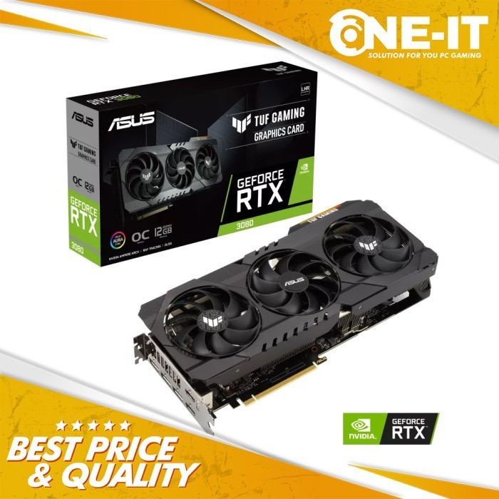 ASUS TUF Gaming GeForce RTX 3080 OC Edition 12GB GDDR6X LHR