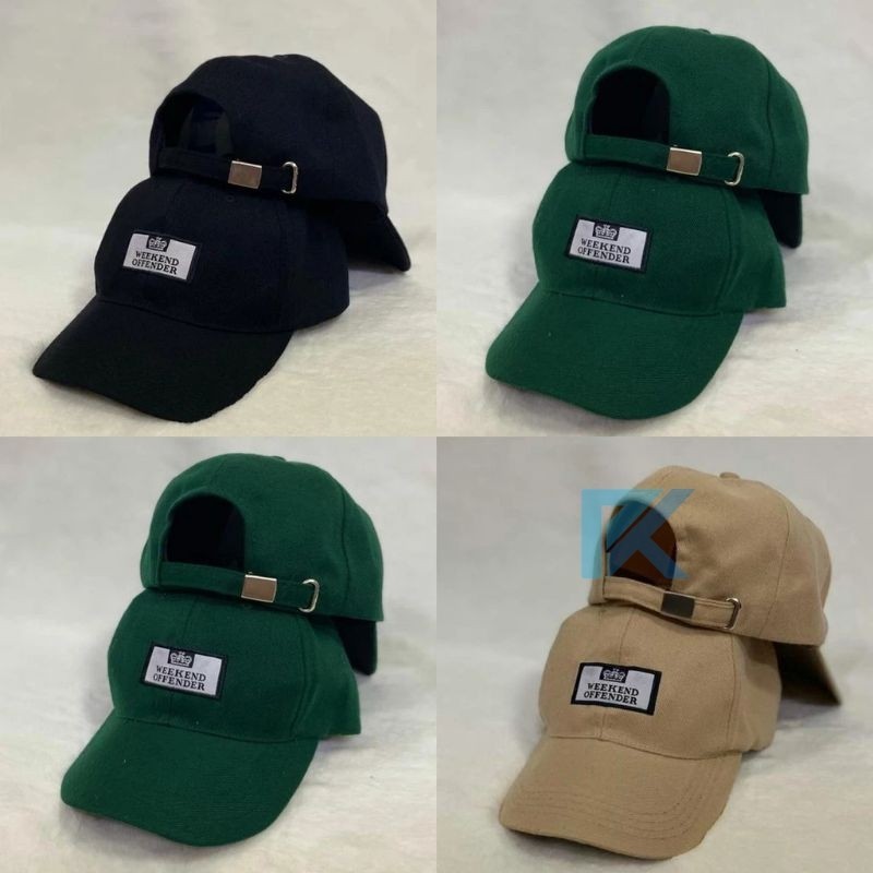 Topi Dewasa Motif Bordir weekend offender Topi rafel topi baseball weekend offender premium