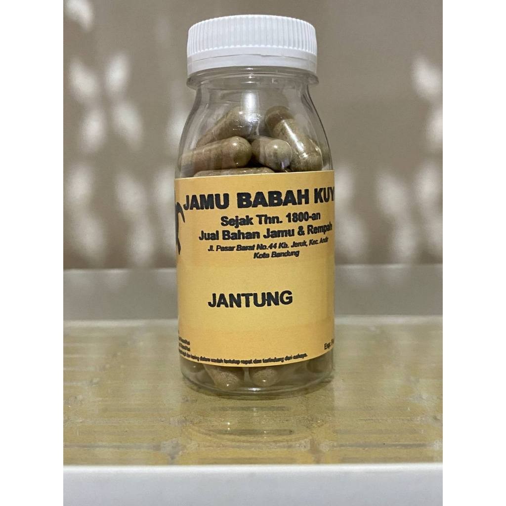 

Hemat Beli 2 Botol Jamu Babah Kuya - Jantung (50 Kapsul)