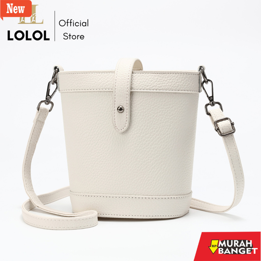 Selempang Wanita Kekinian LOLOL Fashion Tas Selempang Wanita Cantik Terbaru Sling Bag Model Tabung T
