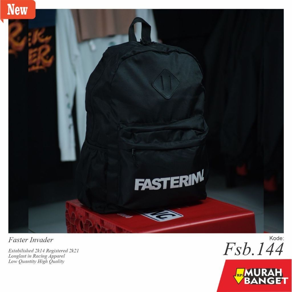 Tas Ransel Pria Kekinian Tas ransel faster invader FSB.144
