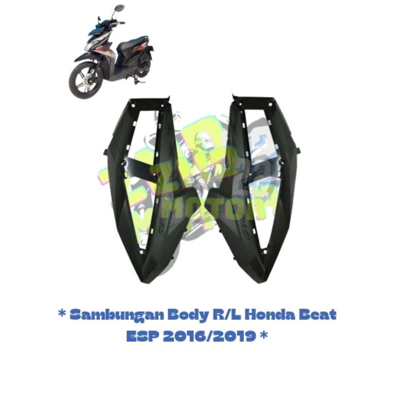 Body Kasar - Cover Sambungan Body Honda Beat Fi Esp 2016/2019 // Sambungan Bodi Beat Fi Esp