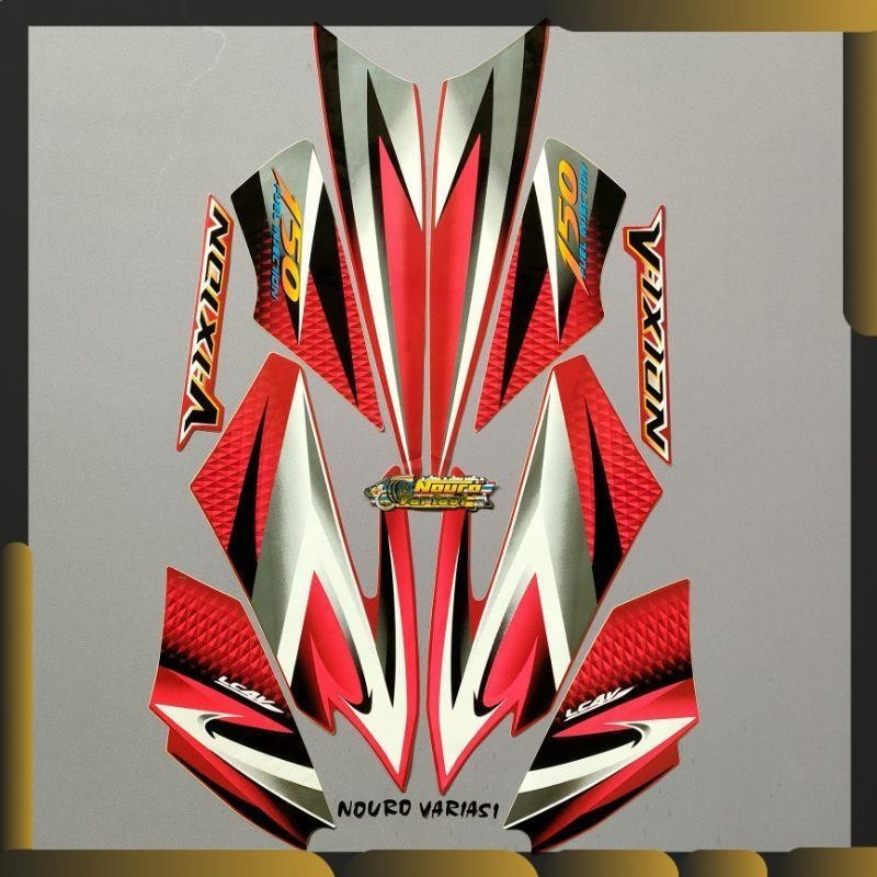 striping yamaha vixion 150 2007 2008 old merah list body standar