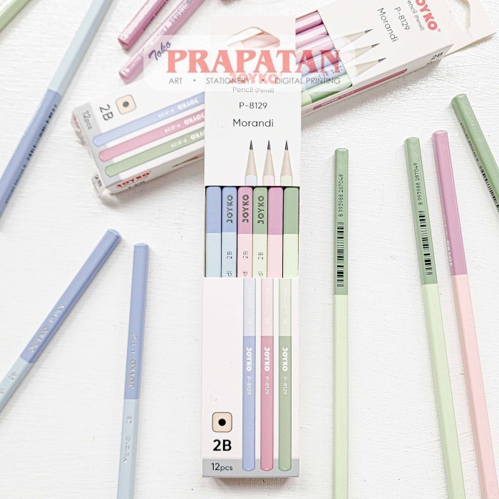 

DG99 Pensil Tulis P-8129 Joyko 2B | 1 BOX ISI 12PCS | Writing Pencil
