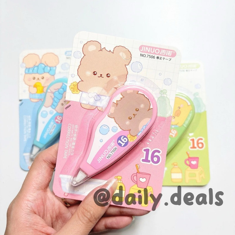 

TIPEX MINI JINUO/ TIPEX MINI ANIMAL/ CORECTION TAPE MINI ANIMAL BEST SELLER