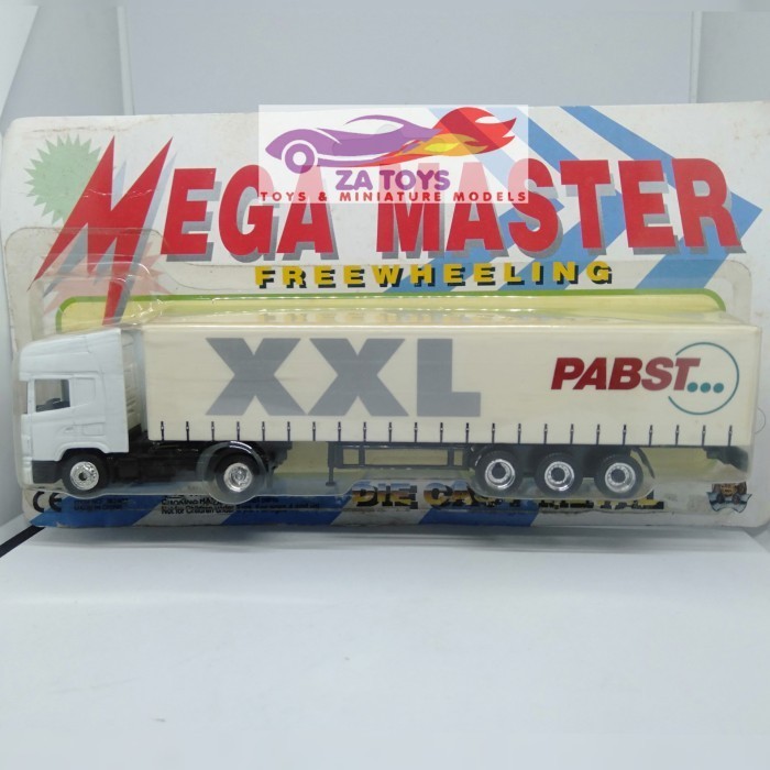 PTS99 Diecast Truck Scania Pabst XXL by Mega Master Dickie 1:87