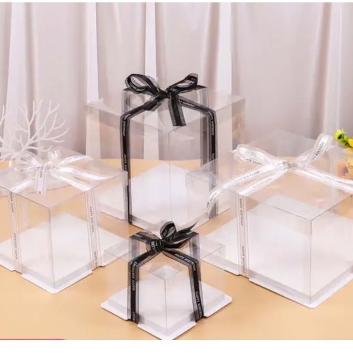 

Dus Kotak Mika Transparan 26x26 cm - T.18cm