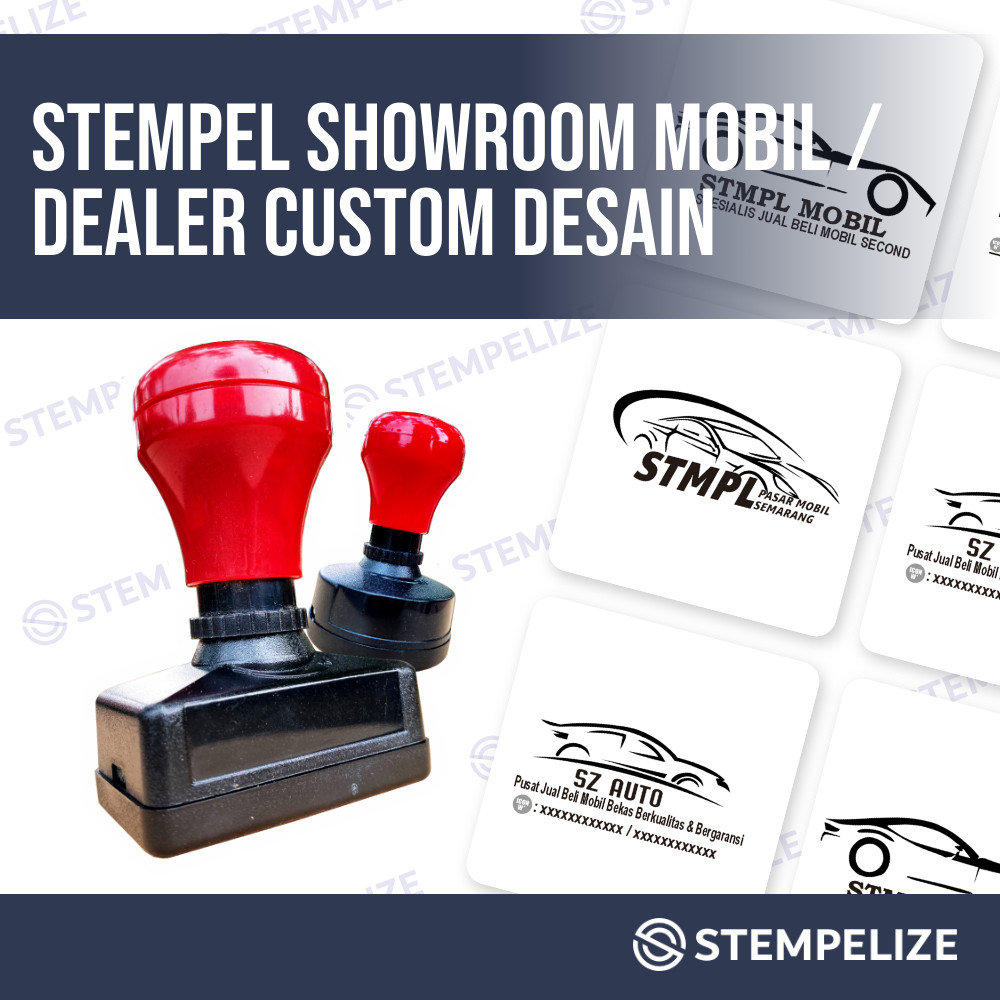 

Stempel Showroom Mobil / Dealer Custom Desain