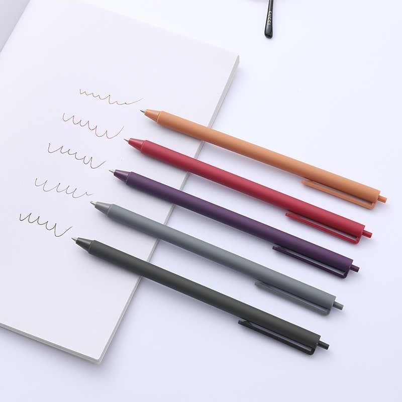 

5pcs Pena Cetek Warna Dan Refill Pulpen Warna Gel Pen Mekanik Isi Ulang GoKits GoK-ST0548 GoK-ST0549