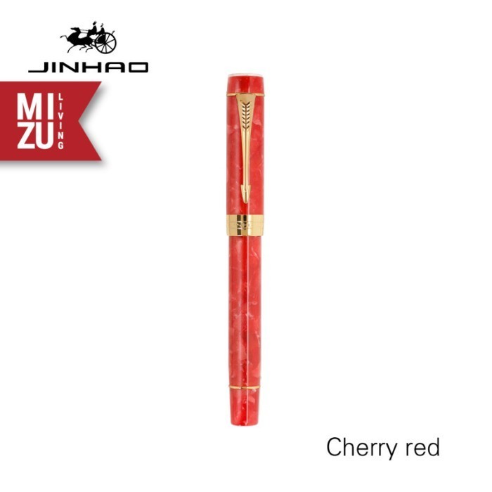 

Best Seller[Terbaru] JINHAO 100 CENTURY Inspired By Parker Duofold Centennial Fountain Pen - CHERRY RED AC