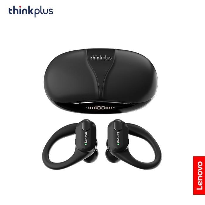TERJAMIN LENOVO THINKPLUS XT80 Bluetooth 5.3 Headset Olahraga Headset Telinga - XT80