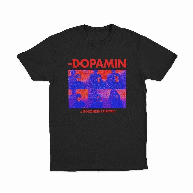 KAOS BAND Tshirt Goodnight Electric - Dopamin Bahan Cotton Combed 24s Tebal