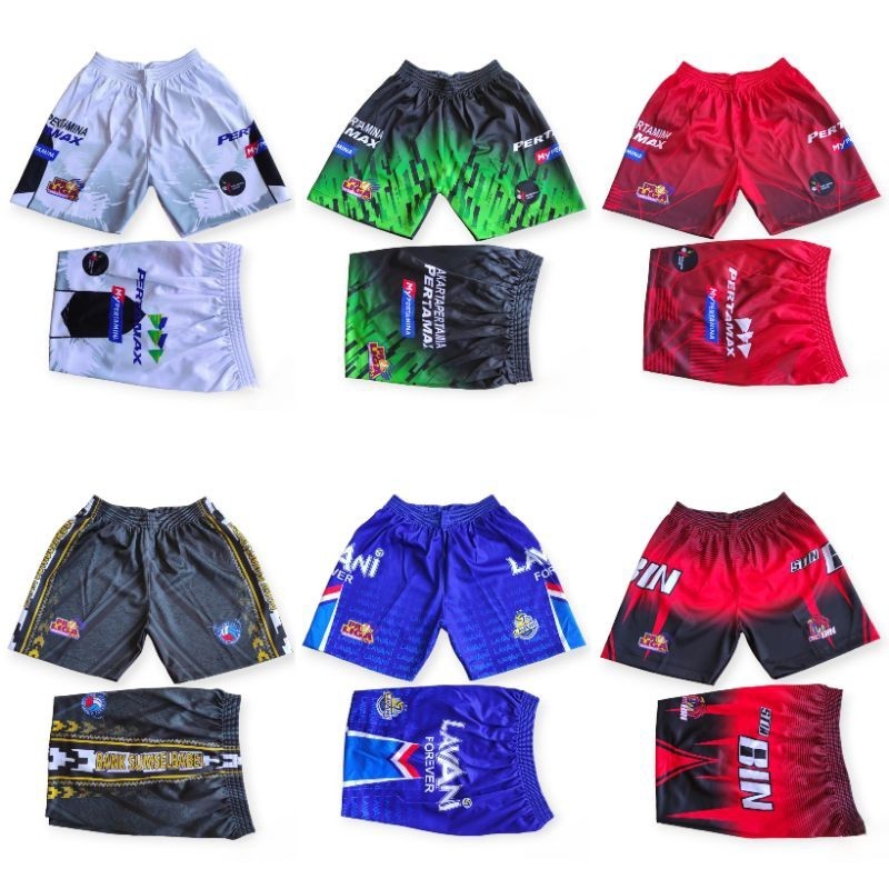 Celana Voli Proliga 2024 Fullprint/Kolor olahraga Voli Bahan Lotto Tebal Kualitas Premium