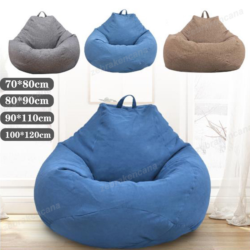 Bean Bag Kursi Sofa Tiup Malas Besar Kursi Sofa Kursi Panjang PVC Tas Tas Kacang Sofa Pouf Puff Sofa