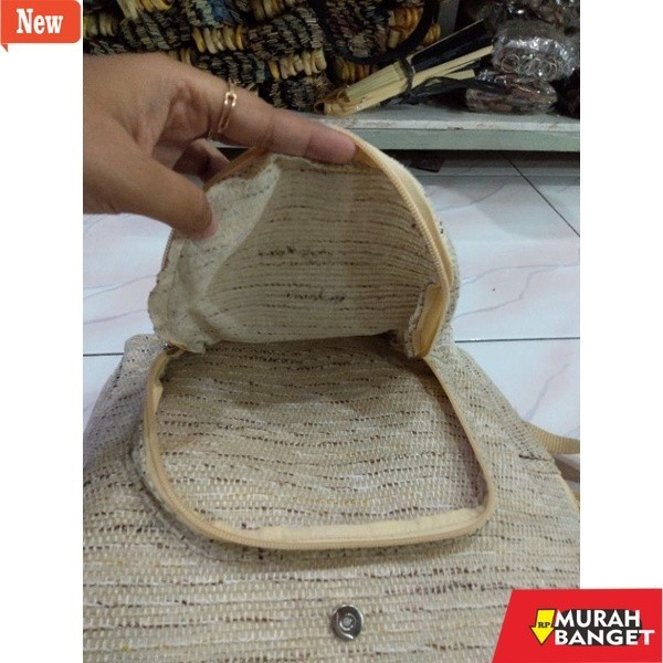 tas ransel wanita shopee (BISA COD) TERMURAH RANSEL GONI JOGJA||ransel goni oleh oleh khas jogja