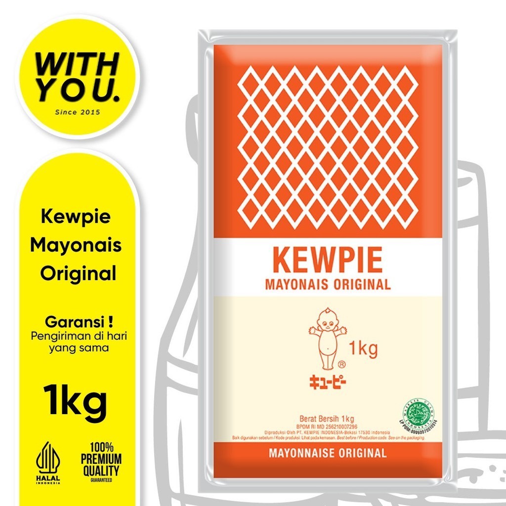 

Kewpie Mayonaise Original 1kg