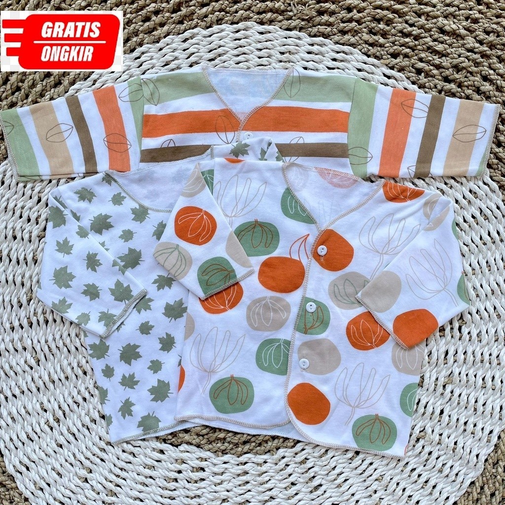 3 PCS Baju Bayi Baju Bayi Baru Lahir Baju Bayi Newborn Baju Bayi Cewek Baju Bayi Cowok Hampers Bayi 