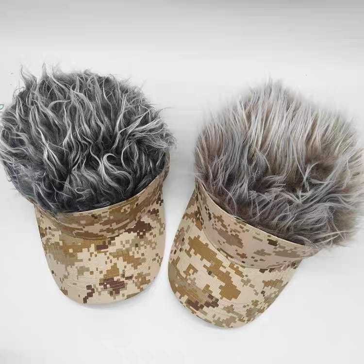 Wig Rambut Korea Pendek Gaya Retro Hip-Hop Import/rambut palsu/topi/topi Naruto/rambut palsu pria ko