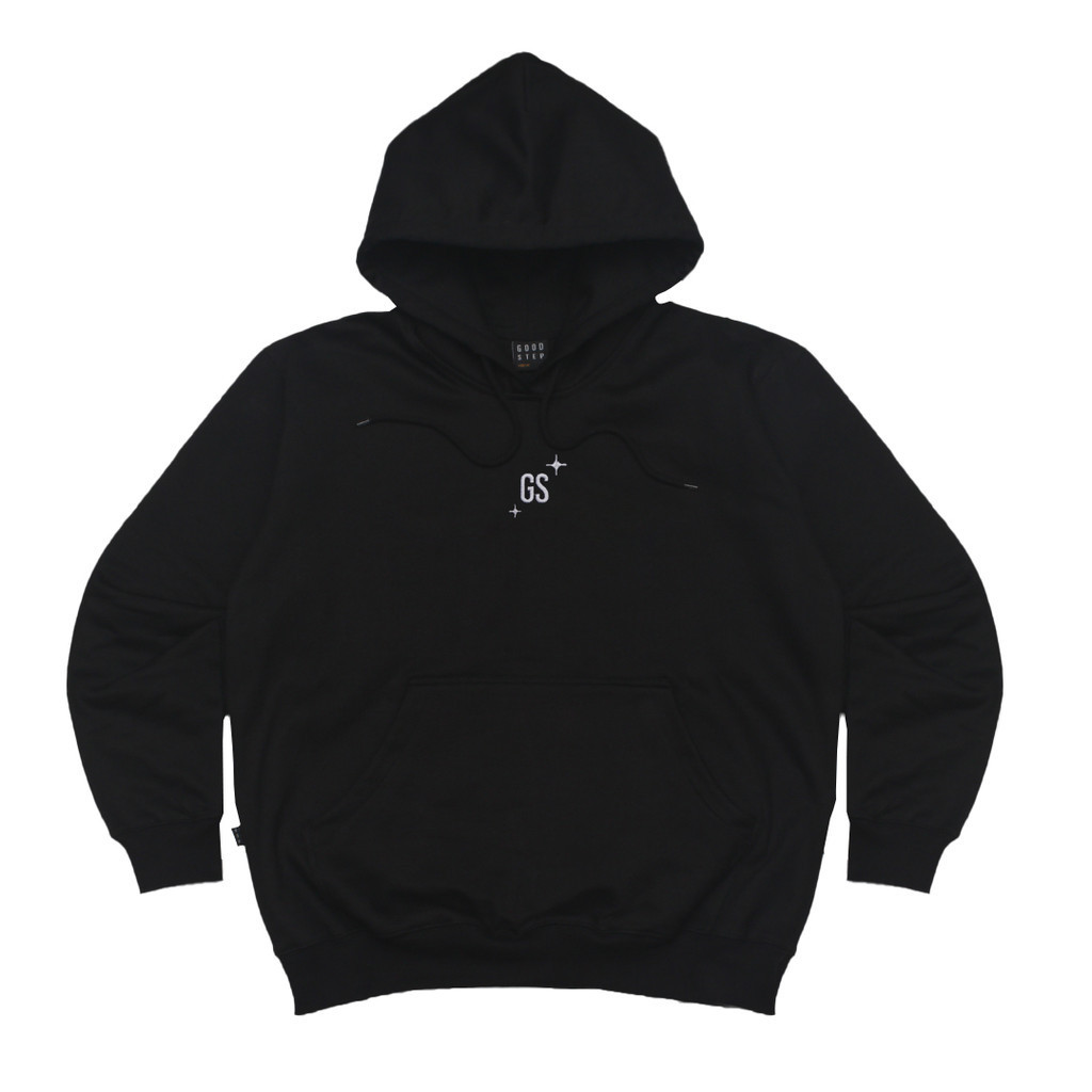 GOODSTEP Hoodie Star GS 330 Gsm - Black