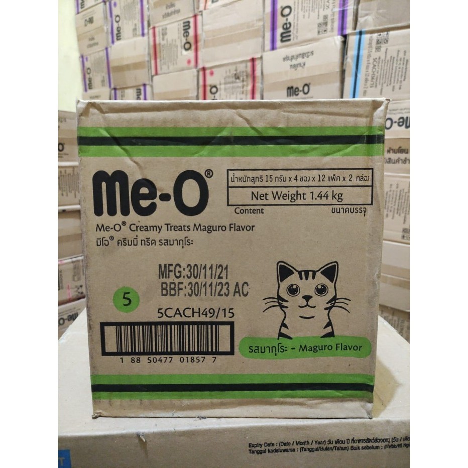 MEO CREAMY TREATS 1 DUS = 24 SHACHET - MAGURO