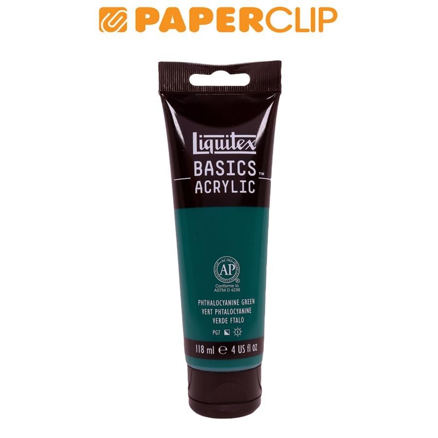 

CAT ACRYLIC LIQUITEX BASIC 118ML 1046317LQ PHTHALOCYANINE GREEN