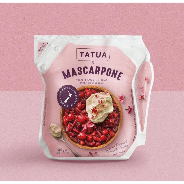 

[[ K23 - BEST SELLER ]] tatua mascarpone 500gr | cheese | premium