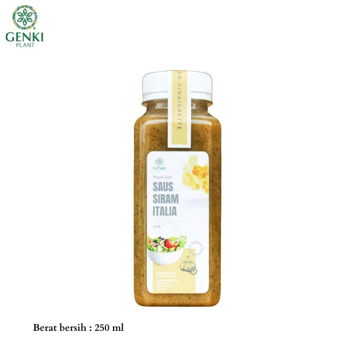 

[[ K23 - BEST SELLER ]] Italian Vinaigrette / Saus Siram Italia / Salad Dressing - 250 ml - Italian