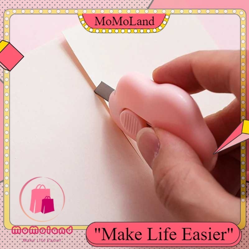 >>MoMoLand<< Oule Pisau Cutter Mini Pemotong Kertas Desain Cloud - OL-6100