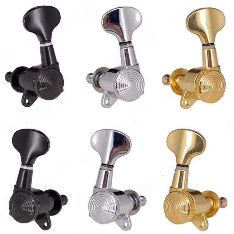 Gembok Senar Gitar Listrik Tombol Senar Putar Mundur Gembok Senar Tombol Knob Gitar Listrik Kayu Por