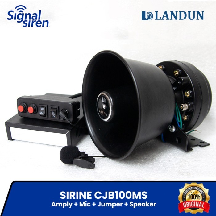 LANDUN Sirine Motor Polisi / Patwal / PJR CJB100MS