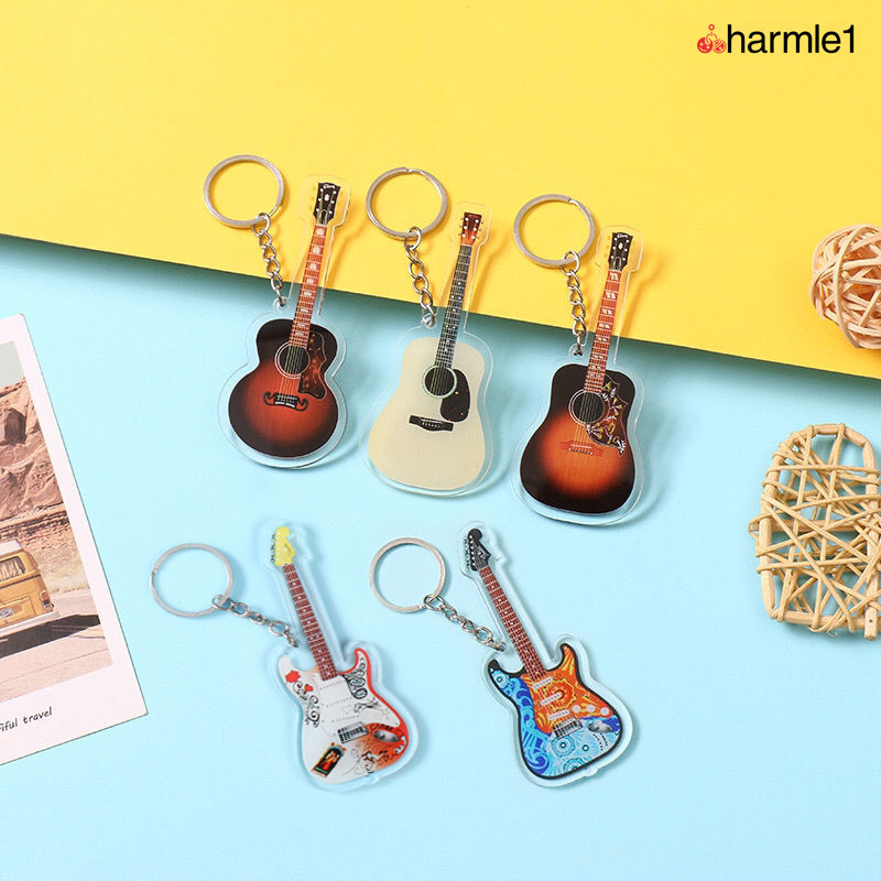 COD  Gantungan Kunci Gitar Gantungan Kunci Gantungan Kunci Gitar Gibson Hummingbird Kreatif-Ch