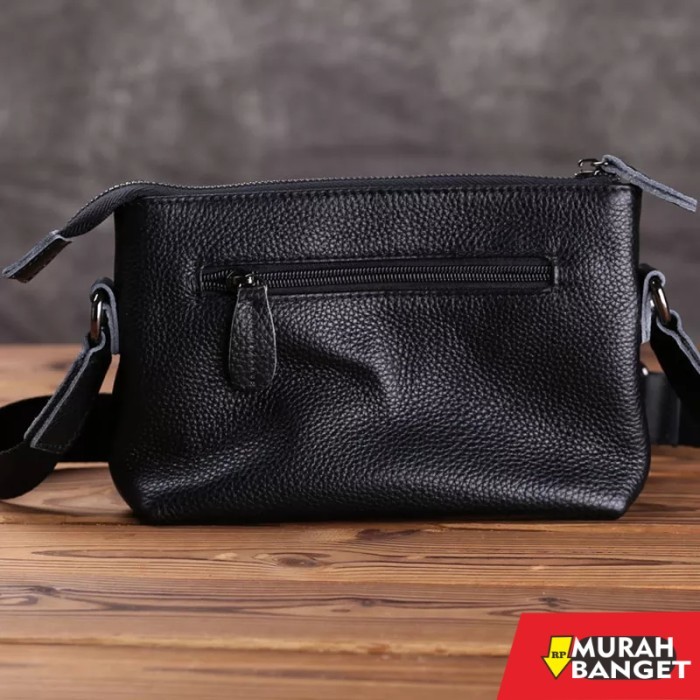 tas selempang pria kekinian Tas kulit selempang pria - tas pria kulit asli sapi - Tas unisex kulit -