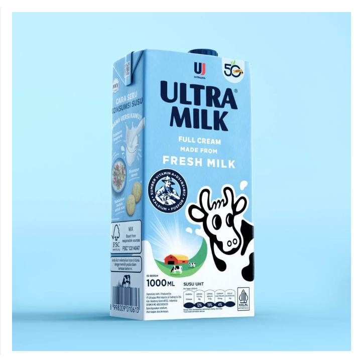 

ULTRA UHT MILK PLAIN 1000 ML - SUSU