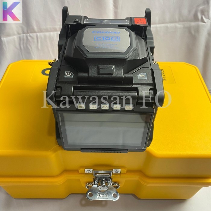 Splicer Comway C10S Backbone 6 Motor core to core Fusion splicer C10S GARANSI RESMI