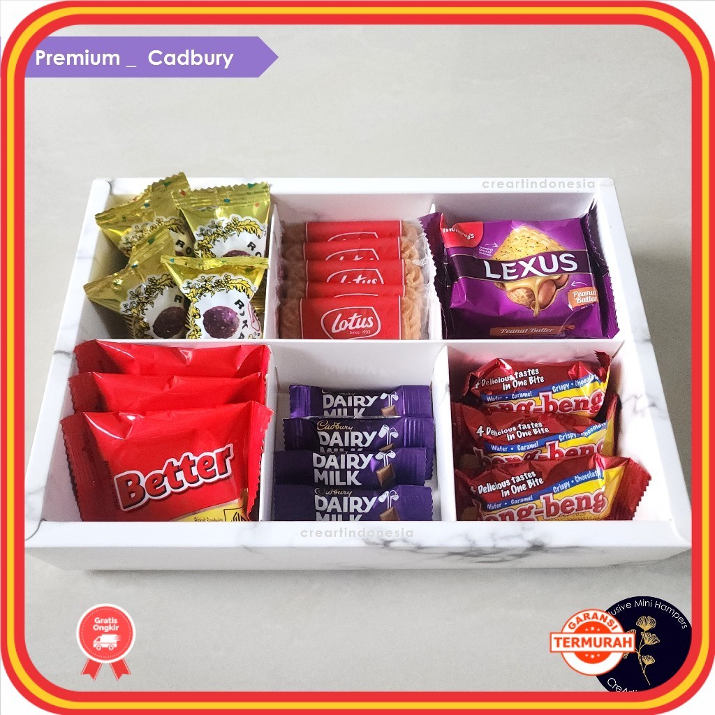 

Termurah Souvenir Kado Nikahan Teman BEstie Keren / BARU!!! Hampers Valentine _ Premium Series