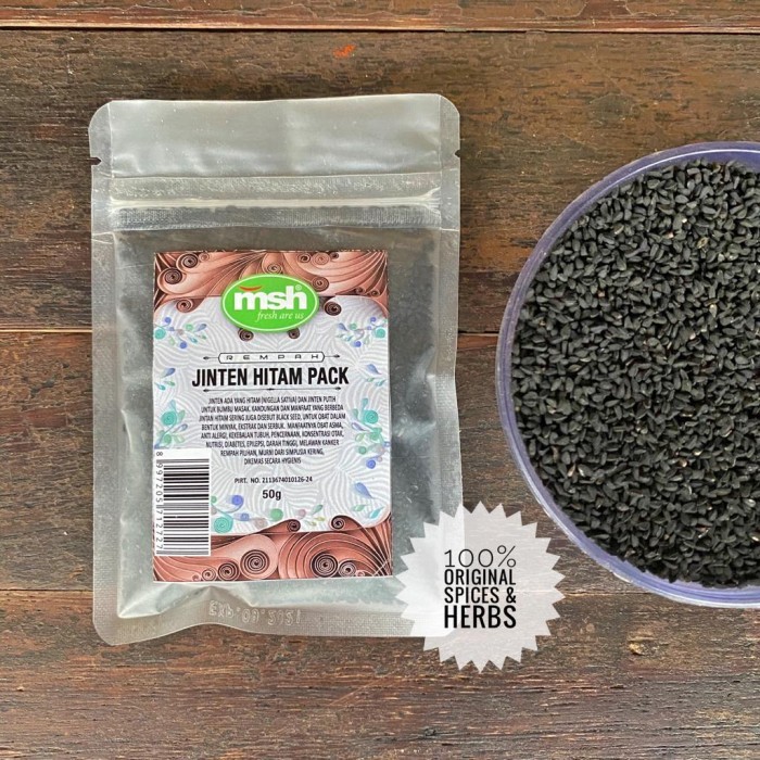 

*BUY 1 GET 1 FREE* Jinten Hitam PACK COD